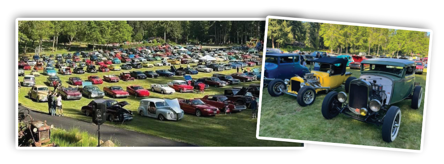 car show cruise in